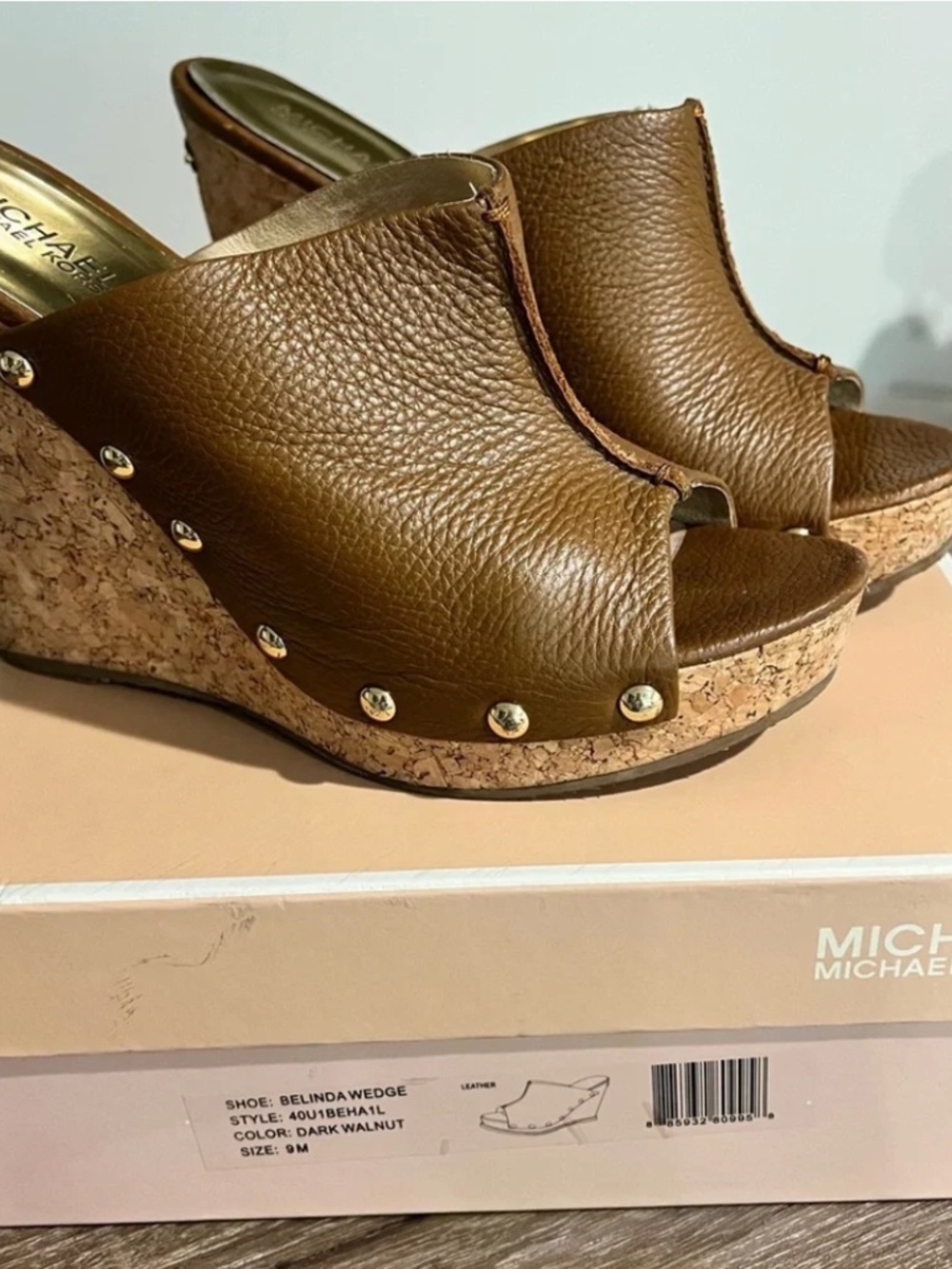 Michael Kors Belinda Wedge Platform Slides - Picture 4 of 4